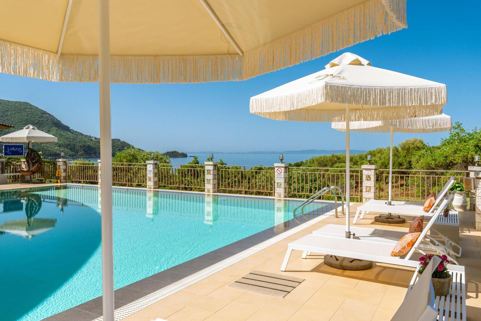 3Aktes Suites & Studios Sívota Exteriér fotografie